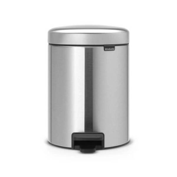 Brabantia Newicon FPP Matt Steel Pedallı Çöp Kutusu 5 L - 1