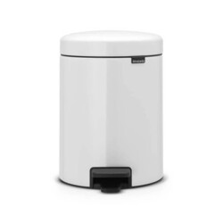 Brabantia Newicon White Pedallı Çöp Kutusu 5 L - 1