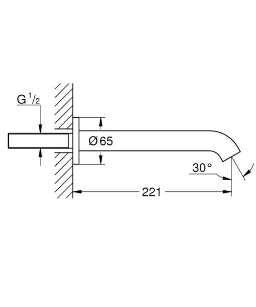 Grohe Essence Çıkış Ucu 13449GN1 - 5