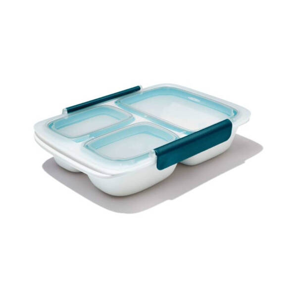 OXO GG Prep & Go 3 Bölmeli Sızdırmaz Saklama Kabı - 1