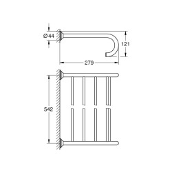 Grohe Essentials Authentic Banyo Havluluğu 40660001 - 2