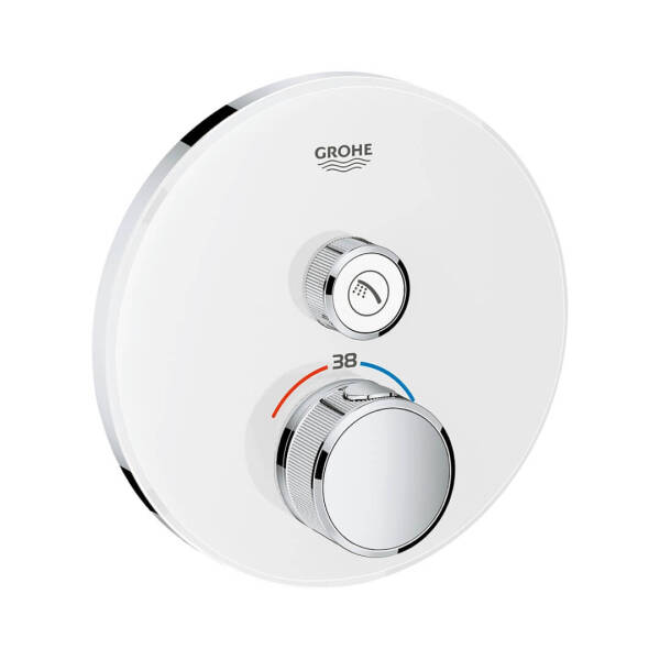 Grohe Grohtherm SmartControl Tek Valfli Akış Kontrollü Ankastre Termostatik Duş Bataryası 29150LS0 - 1