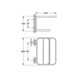 Grohe Selection Banyo Havluluğu 41066A00 - 2