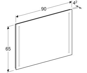 Geberit Işıklı Ayna 500.589.00.1 - 3