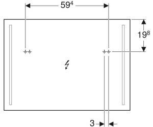 Geberit Işıklı Ayna 500.589.00.1 - 4