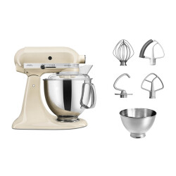 Kitchenaid Artisan 4,8 L Stand Mikser 5KSM175PS Krem - 3