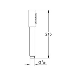 Grohe Sena Stick El Duşu 26465EN0 - 2