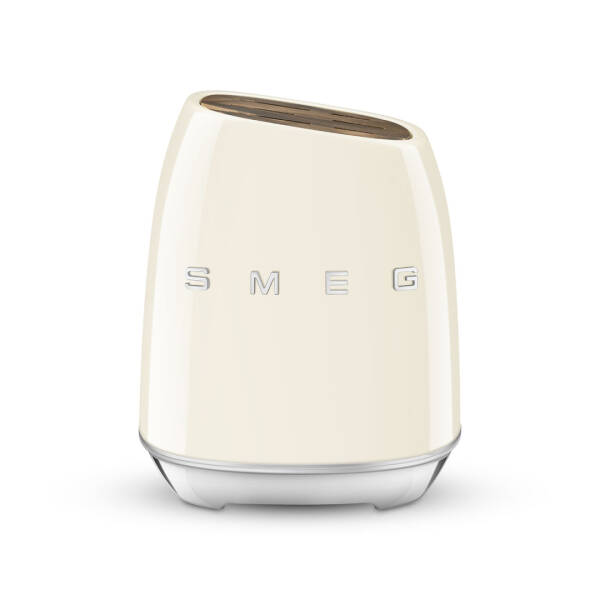 Smeg 50's Style Standlı Bıçak Seti KBSF02CR Krem - 3