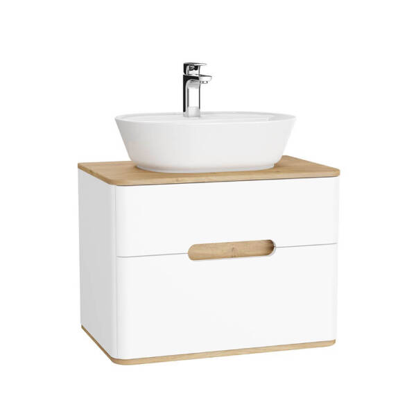 Vitra Sento Lavabo Dolabı 70 Cm Tezgahüstü lavabo 62367 - 1